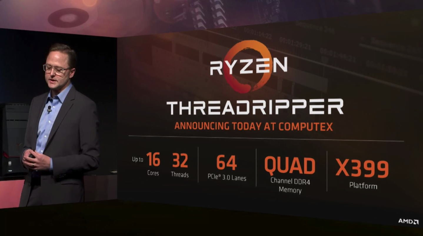 AMD Ryzen Threadripper: 16-ბირთვიანი პროცესორი 64 ნაკადით