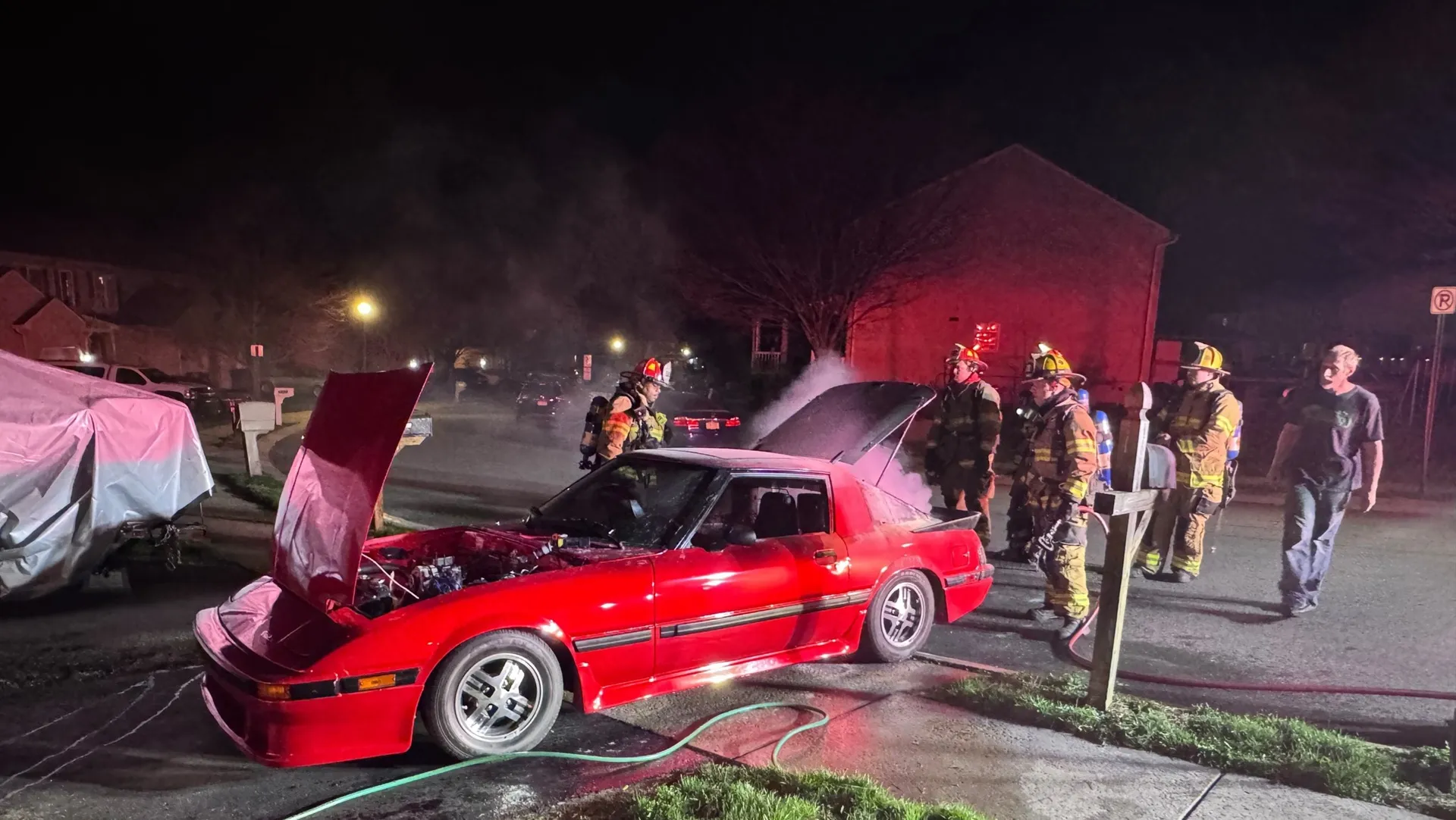 ლითიუმ-იონურმა აკუმულატორმა Mazda RX-7-ს ცეცხლი გაუჩინა